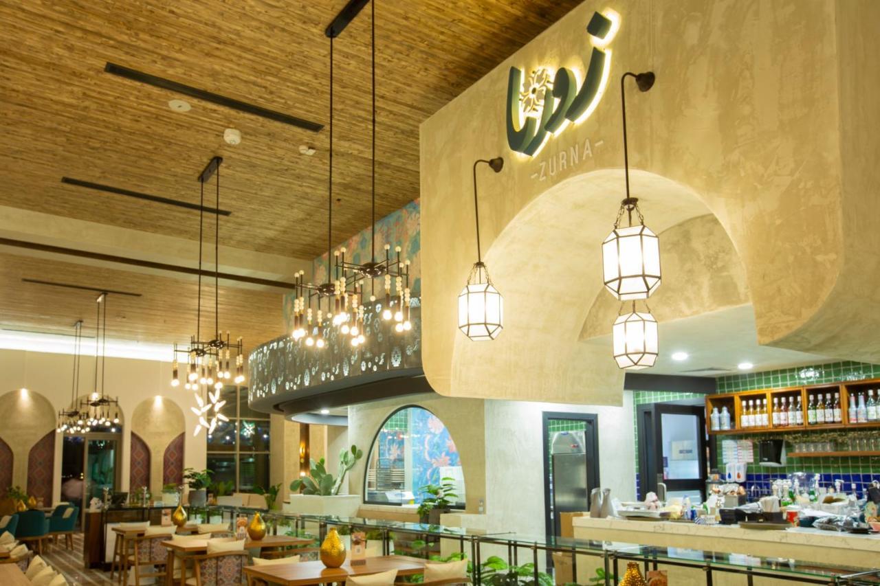 Citadines Abha Aparthotel Exterior photo Interior of the restaurant