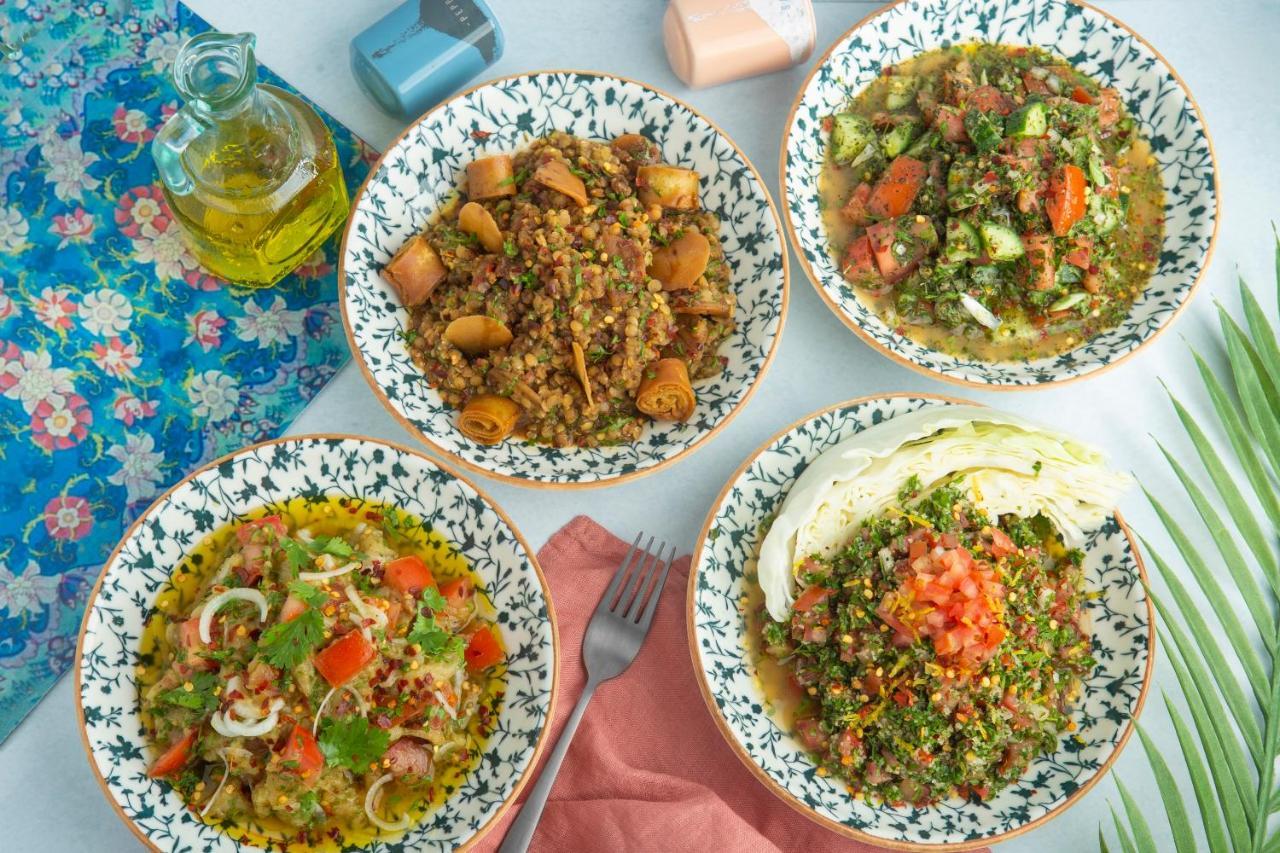 Citadines Abha Aparthotel Exterior photo Israeli salads